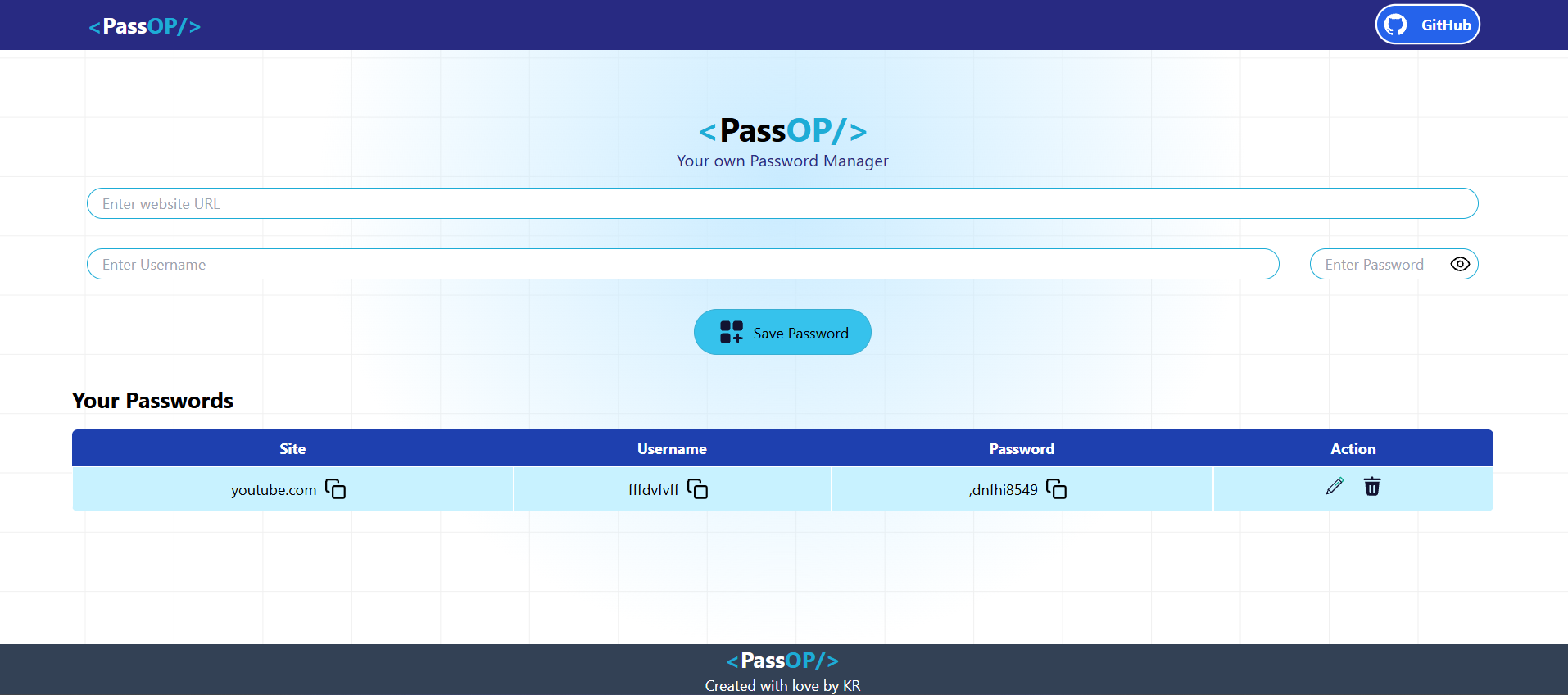 Password Manager
